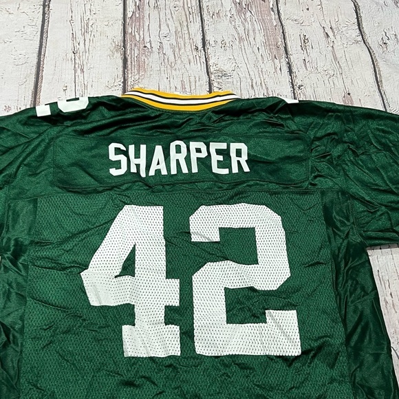 Darren Sharper Green Bay Packers Reebok NFL Football Stitched Jersey - Picture 5 of 6